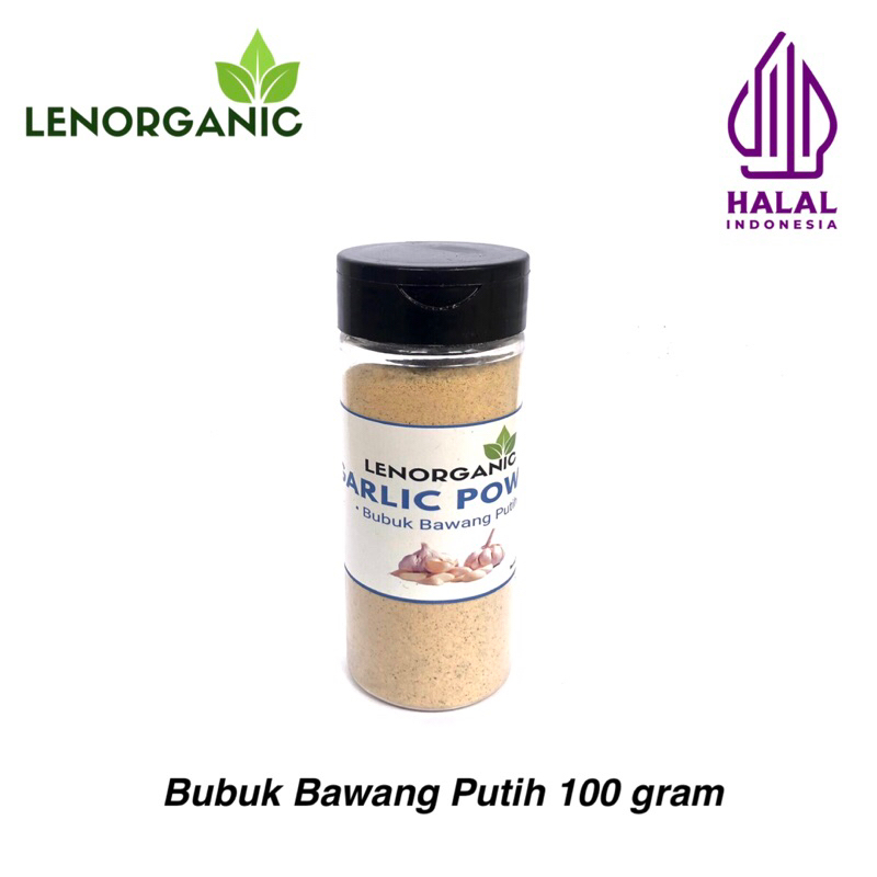 

LENORGANIC | Botol Bubuk Bawang Putih / Garlic Powder 100 gram