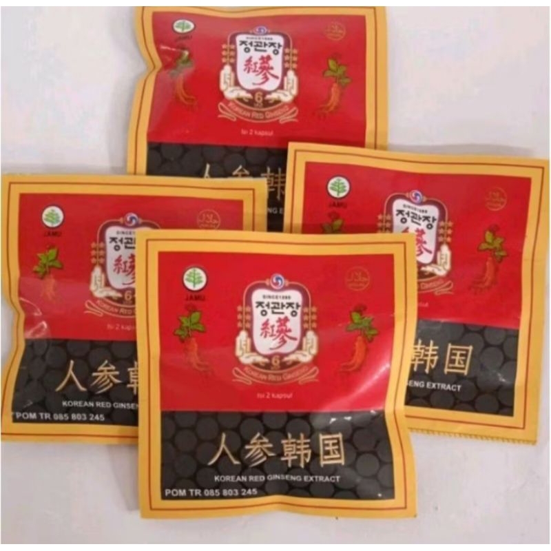 

PROMO GINSENG RED KOREAN 100% ORIGINAL isi 20 saset