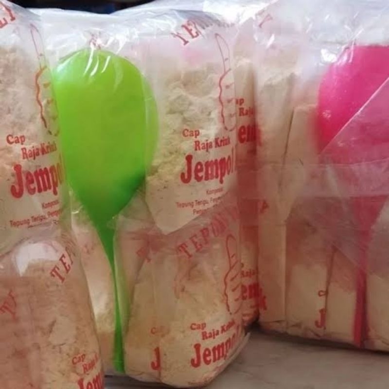 

tepung kriuk cap jempol free centong nasi