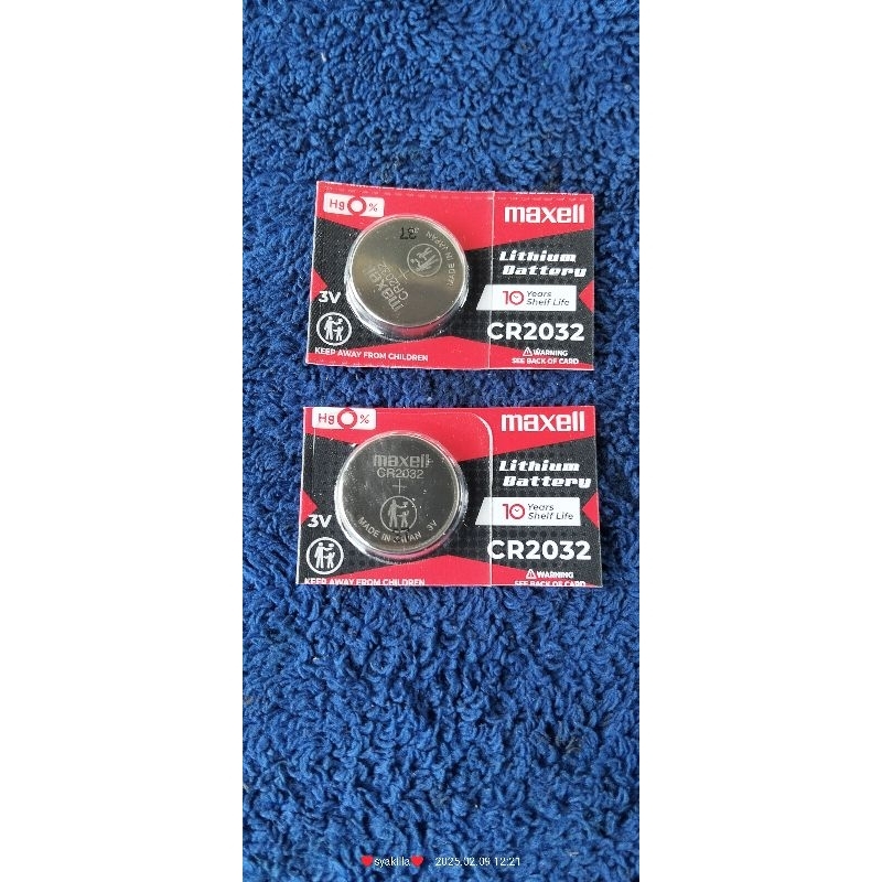 Maxell CR2032 Baterai remote Vario,Pcx,Scoopy,Nmax