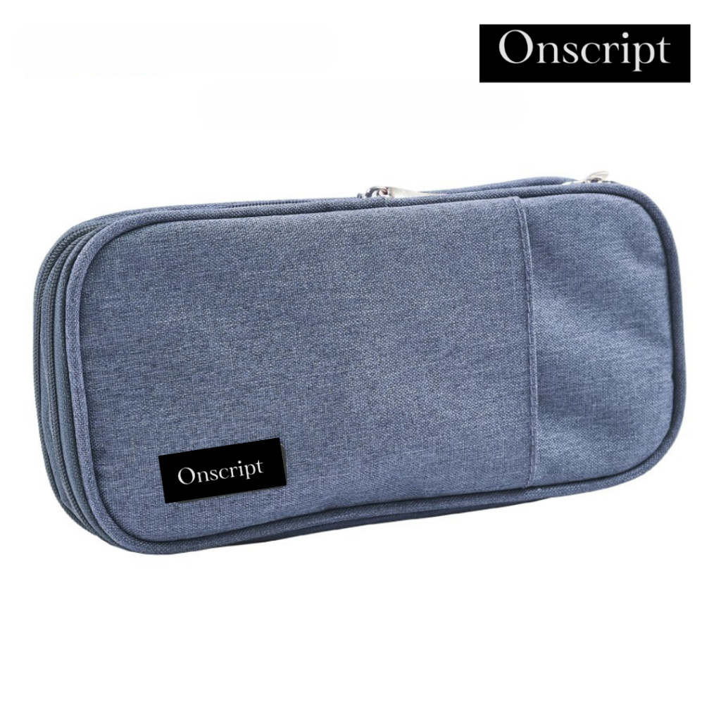 

Kotak Tempat Pensil Pencil Case Onscript PC-OS-005 Dark Blue