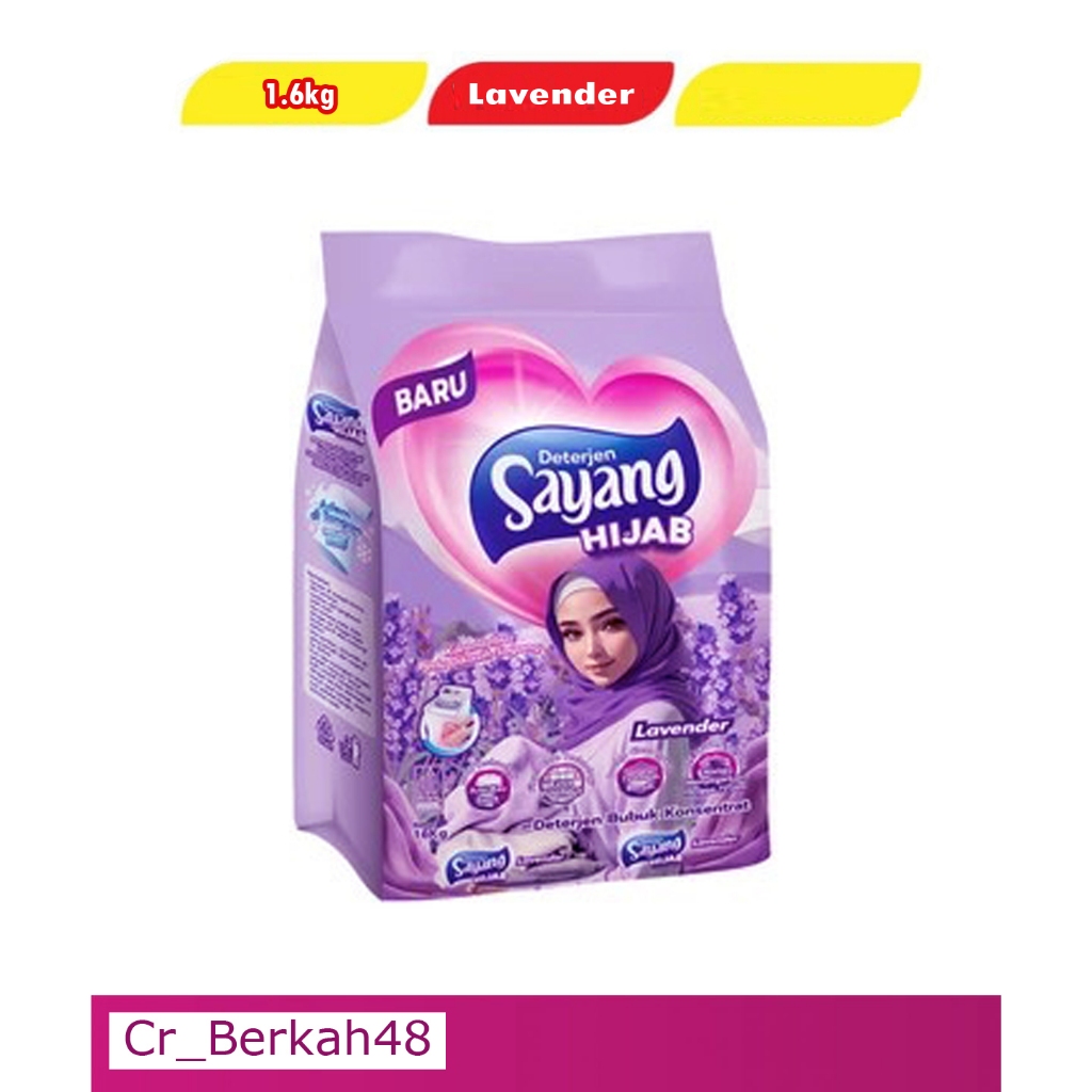 sayang 1600gram Detergent bubuk sayang rose 1,8kg murah / sayang 1800 gram