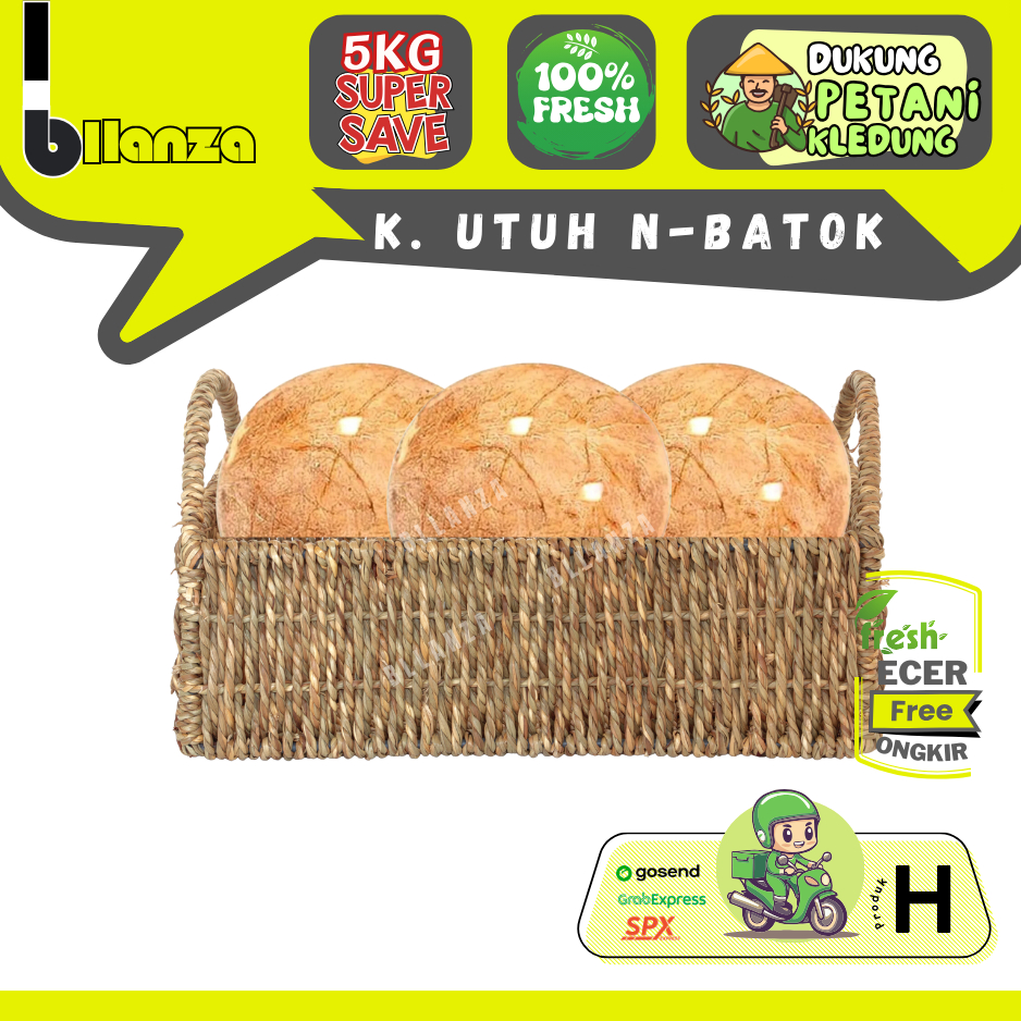 

Bllanza | Kelapa Utuh Batok / Non Batok — Sahabat Makan Sayur ECER (H)
