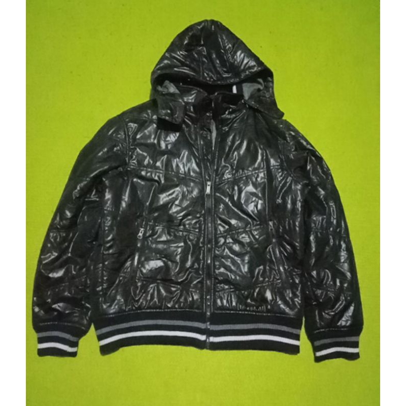 CONVERSE ULTRALIGHT BLACK PUFFER JACKET