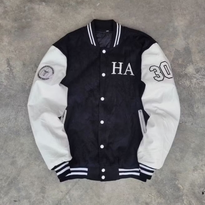 Jacket Varsity Leather (kulit) HA University