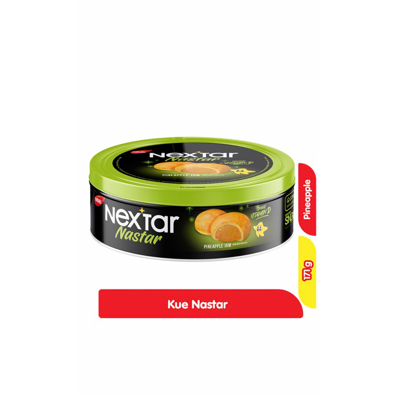 

Nextar Nastar Cookies Pineapple kaleng 171g