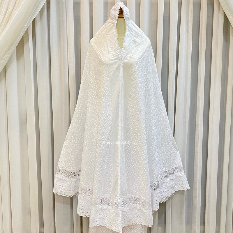 mukena katun paris premium bukittinggi