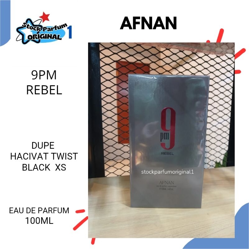 AFNAN 9PM REBEL EAU DE PARFUM 100ML
