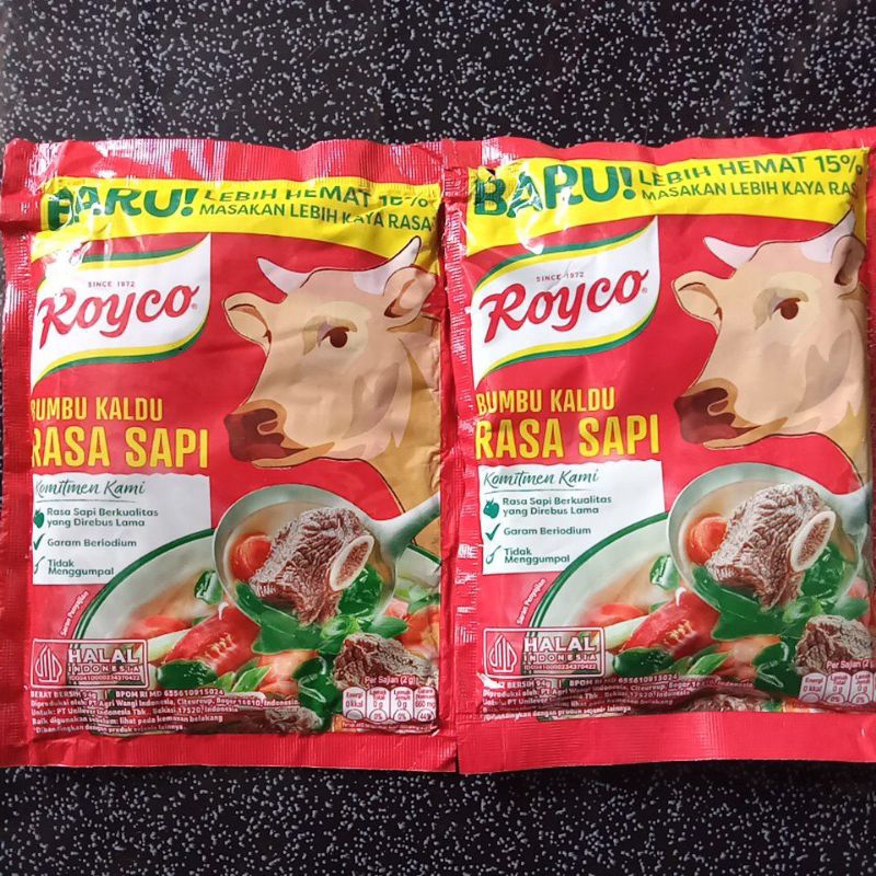 

Royco Bumbu Kaldu Rasa Sapi dan ayam 94gr