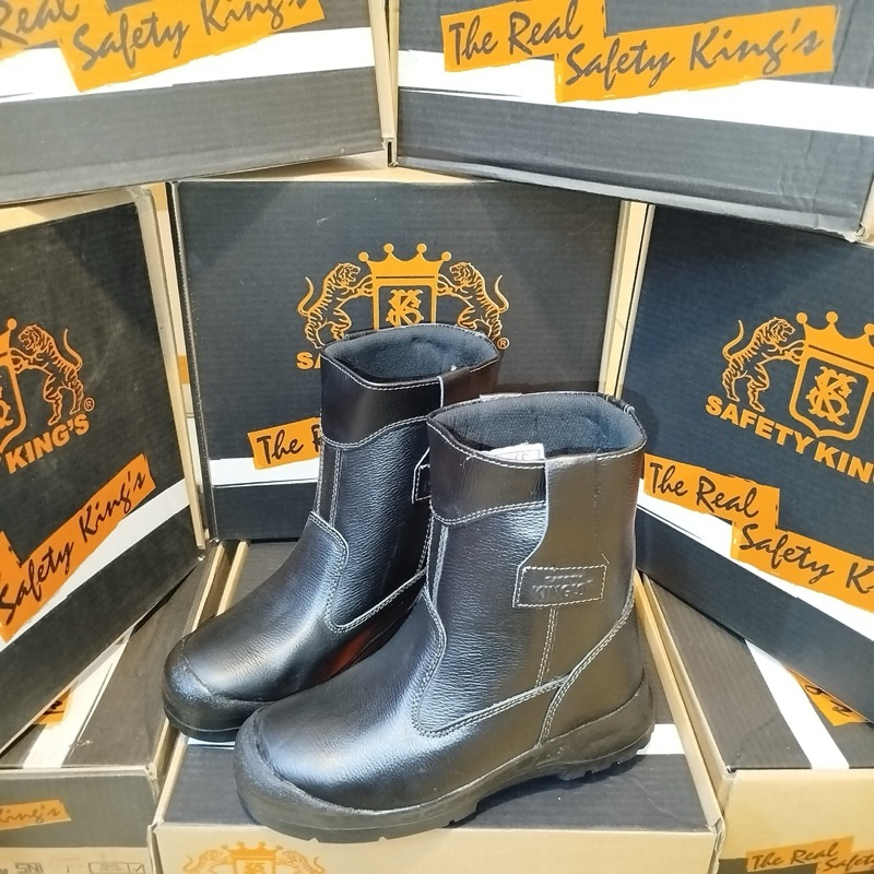 Depatu Safety Kings Original KWD 805 X / Sepatu Kings KWD 805 C Hitam Asli Original