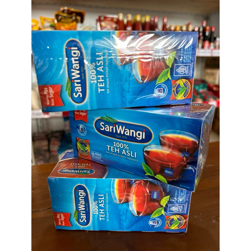 

TEH SARI WANGI 25 pcs / KOTAK