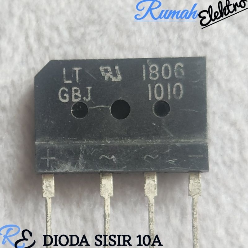 Dioda Bridge 10A model Sisir Dioda Sisir 10Amp
