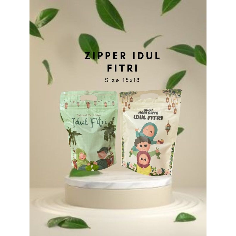 

ZIPPER BAG MOTIF LEBARAN ZIPLOCK BAG IDUL FITRI 15x22 , 13.5x13.5cm