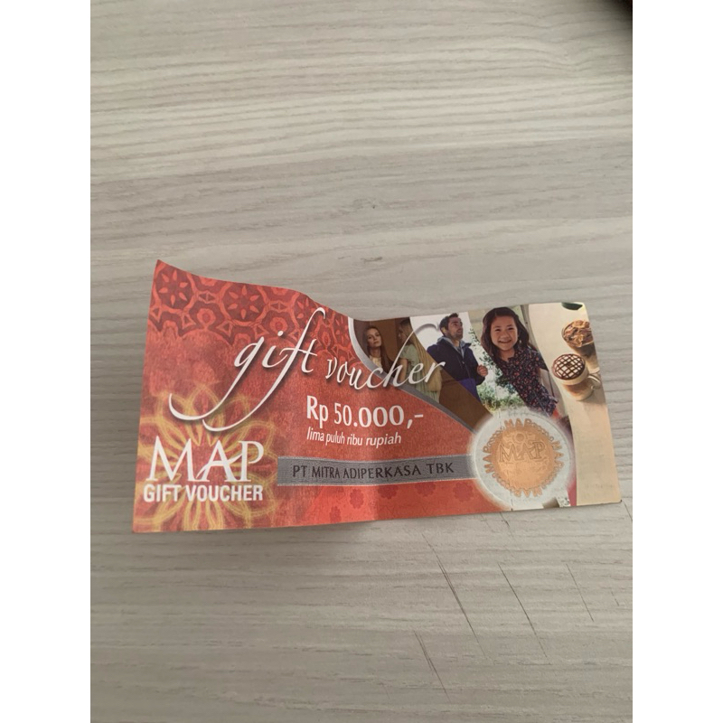 

MAP Gift Voucher Lt. Perkasan Tbk Rp 50.000