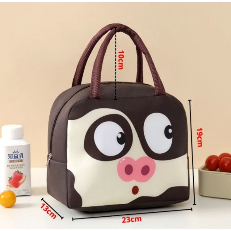 TAS BEKAL DENGAN ALUMINIUM FOIL AMAN UNTUK MAKANAN PANAS DAN DINGIN