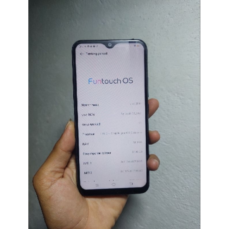 Seken Vivo Y12i Ram 3/32