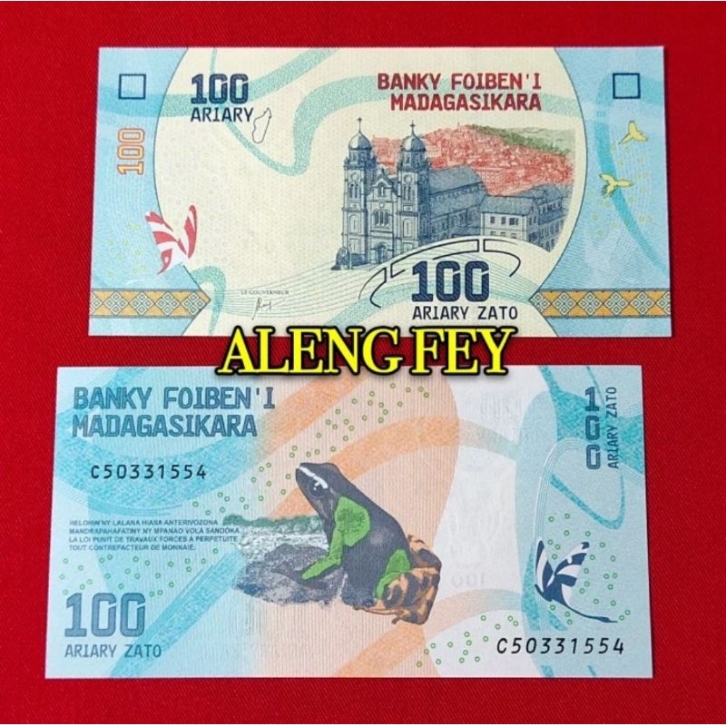 uang UNC Negara Madagaskar