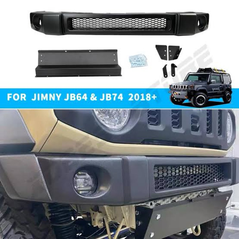 FRONT BUMPER JIMNY JB74 BUMPER JIMNY JB74 BEMPER JIMNY JB74 ABS TIPE A