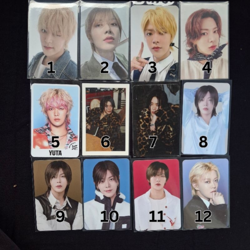 Photocard Official YUTA NCT 127