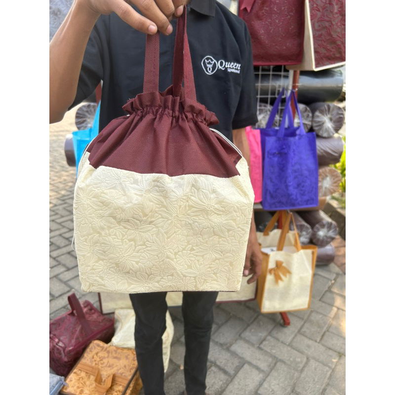 5 LUSIN-TAS HAJATAN SERUT EMBOS 22x22