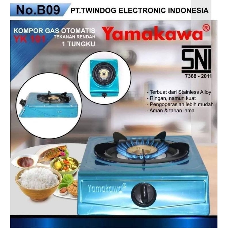 KOMPOR GAS YAMAKAWA 1 TUNGKU