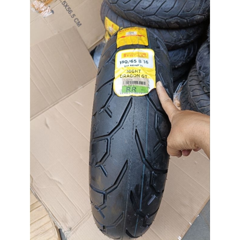 Ban 180/65 ring 16 Pirelli night dragon Ban Moge Ban modif cuci gudang tahun produksi 2017