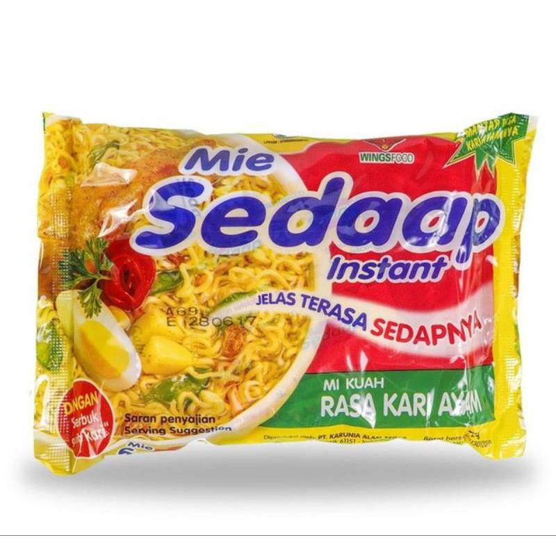 

Paket 5 Pcs. - Mie Sedap Rasa Kari Ayam