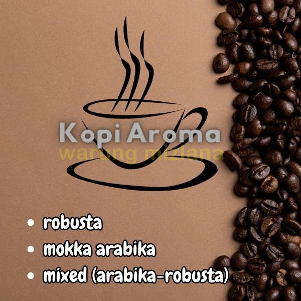 

Kopi Aroma Bandung dengan Berbagai Varian Rasa (Robusta, Arabika dan Mix)