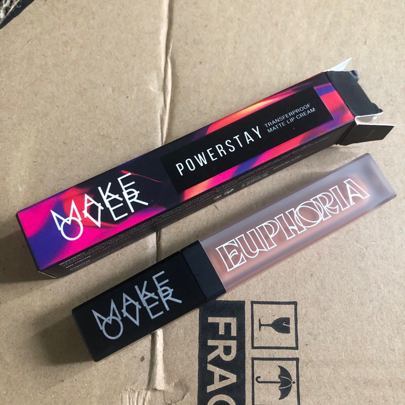 Preloved Lipstick Lip Cream Make Over Euphoria (B202 Skye-Hi)