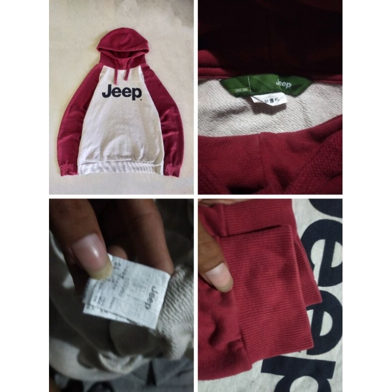 hoodie jeep 2 warna, hudi jeep reglan, langka