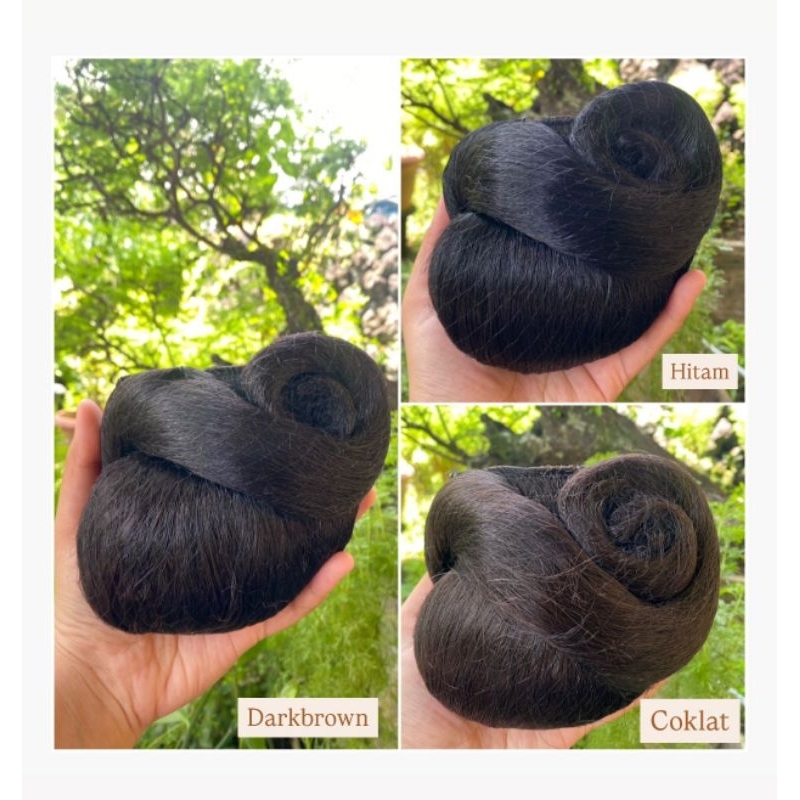 Sanggul sirkam/Sanggul modern/Sanggul modern keong/Sanggul sirkam