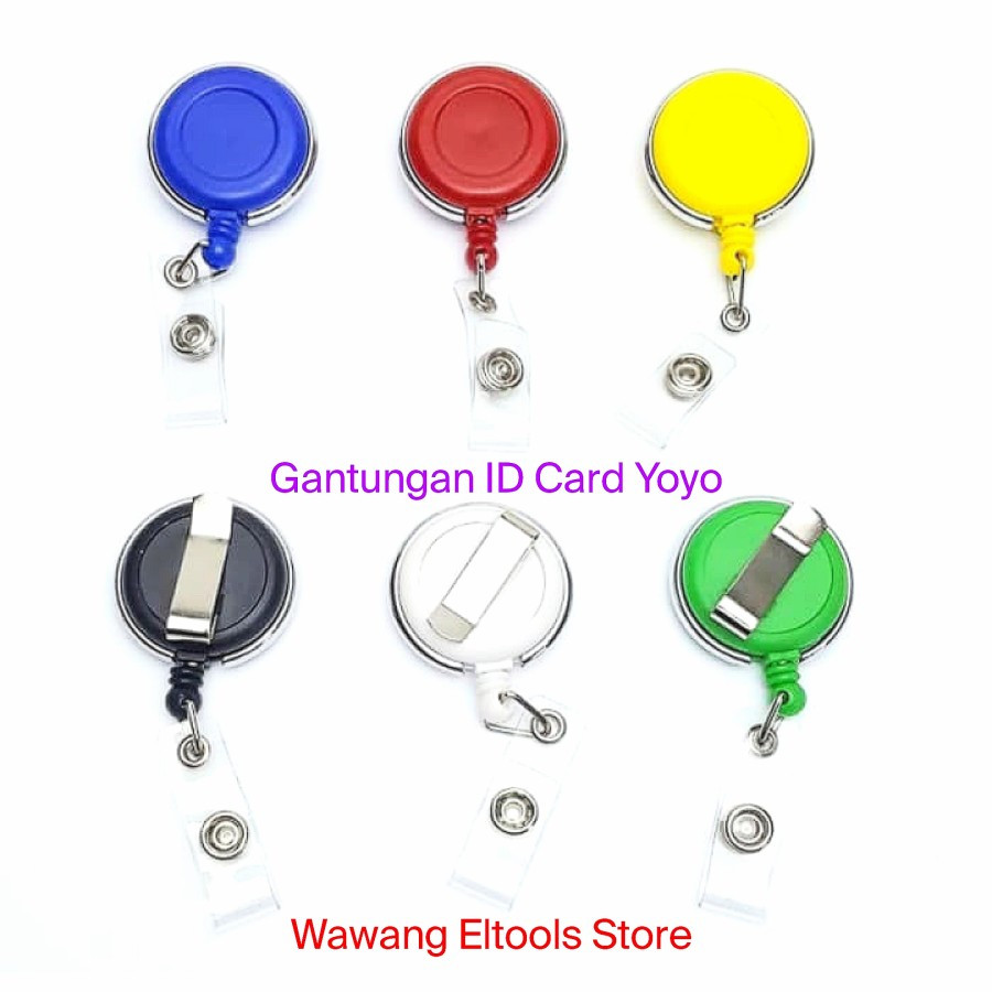 

CLIP YOYO ID CARD ( Gantungan) SOLID BODY SWING CLIP
