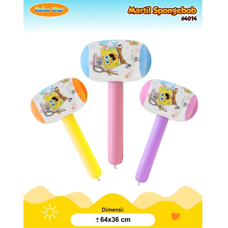 Martil Besar Spongebob Mainan Anak SNI Nickelodeon