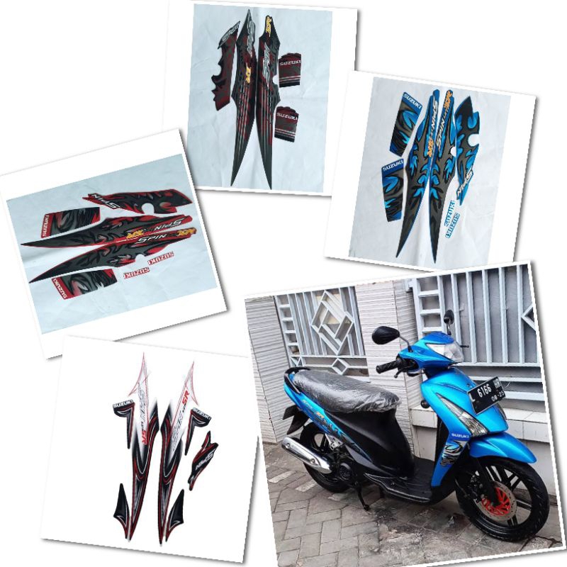 Striping Suzuki Spin 125 SR