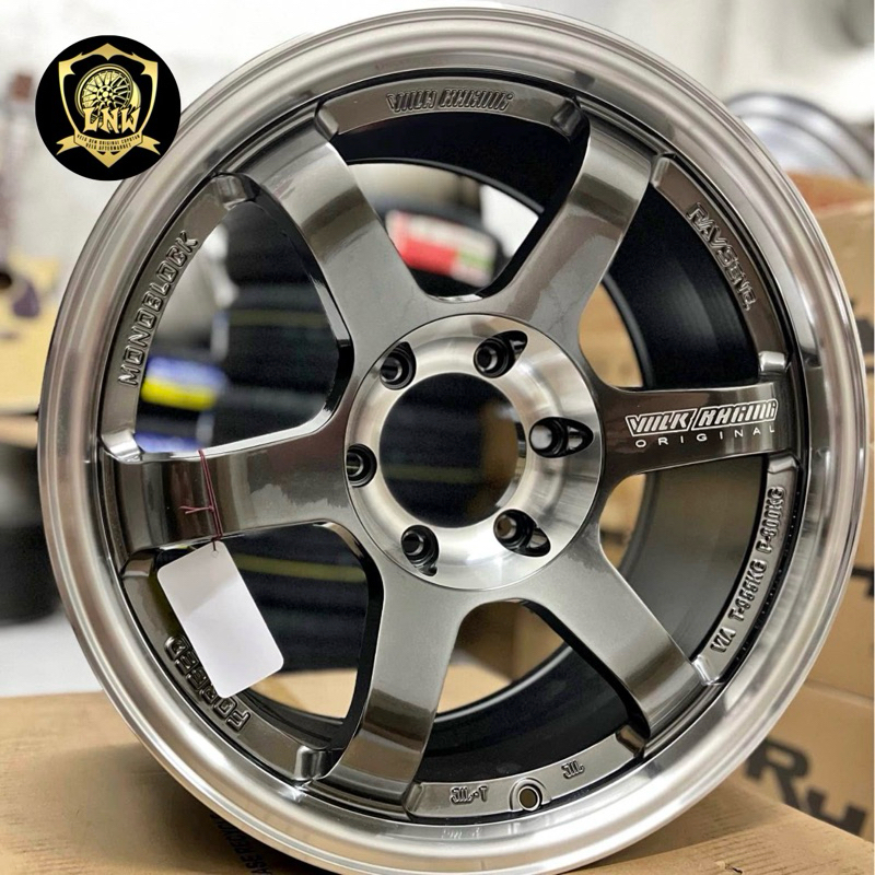 Velg Ring 18 TE37 Progressive Hilux Fortuner Pajero Triton Ranger R18