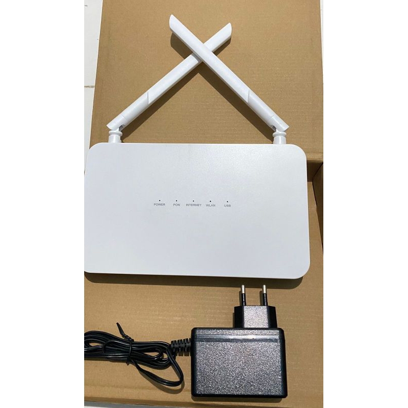 ZTE model F670L gpon ONT 5G unit baru