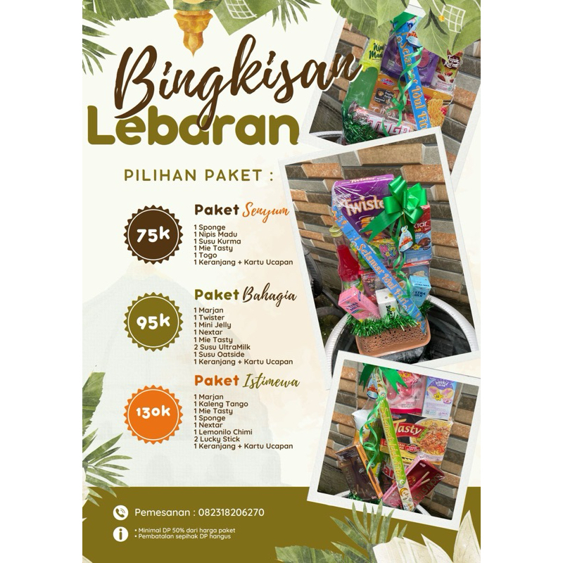 

PAKET HAMPERS PARCEL LEBARAN IDUL FITRI MURAH