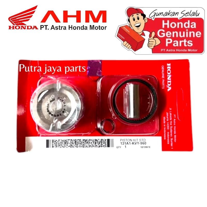 PISTON SEHER STD BEAT KARBU SPACY OLD KARBU SCOOPY KARBU KODE KVY
