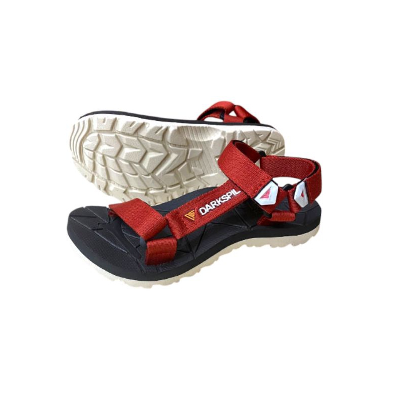 Darkspil Sandal Jepit Gunung Merah Bata Sendal Gunung Pria Wanita Sendal Outdor Sendal Karet Unisex