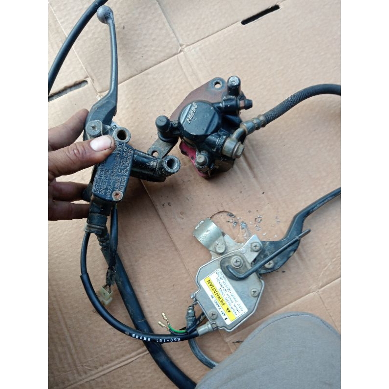 master rem depan belakang 1 set Honda beat ECo beat esp Vario led old barang second ORI copotan