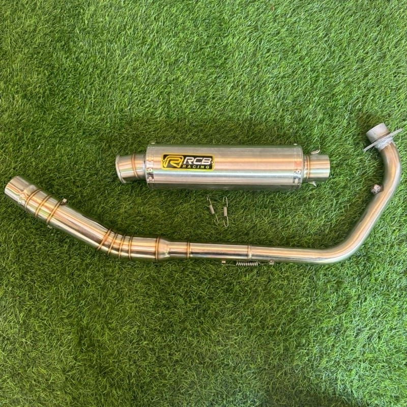 knalpot racing rcb bulat PNP Sonic dan Supra GTR