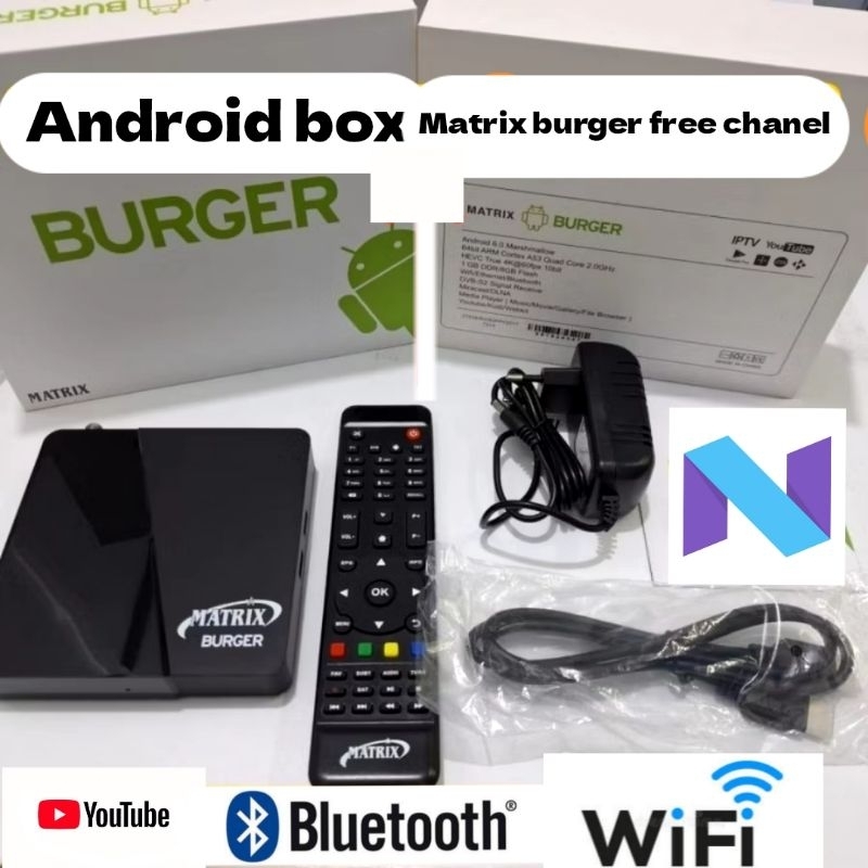 Baru android Box Matrix burger free chanel