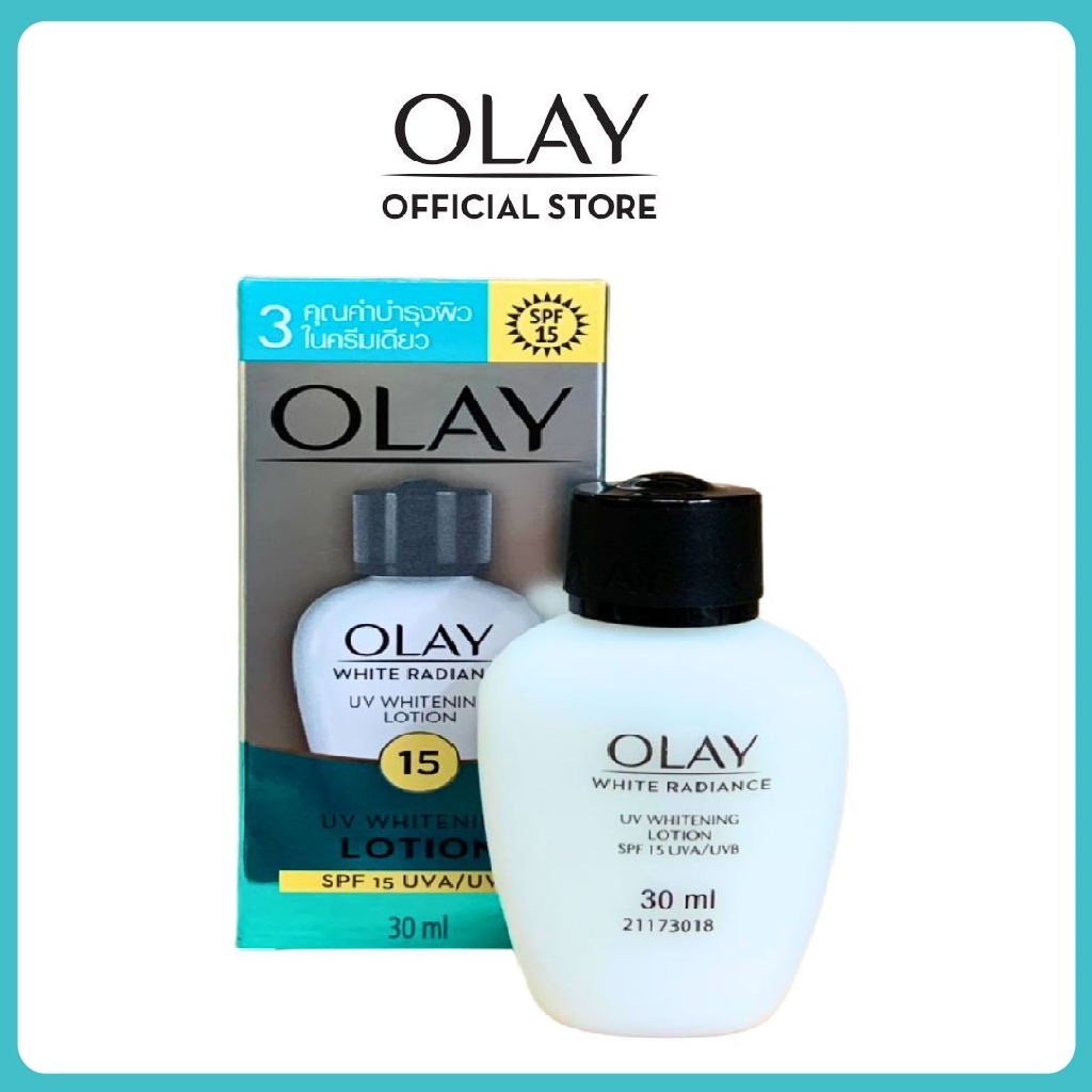 Olay White Radiance Uv Whitening Lotion 30 Ml. Facial Mixed With Sunscreen
