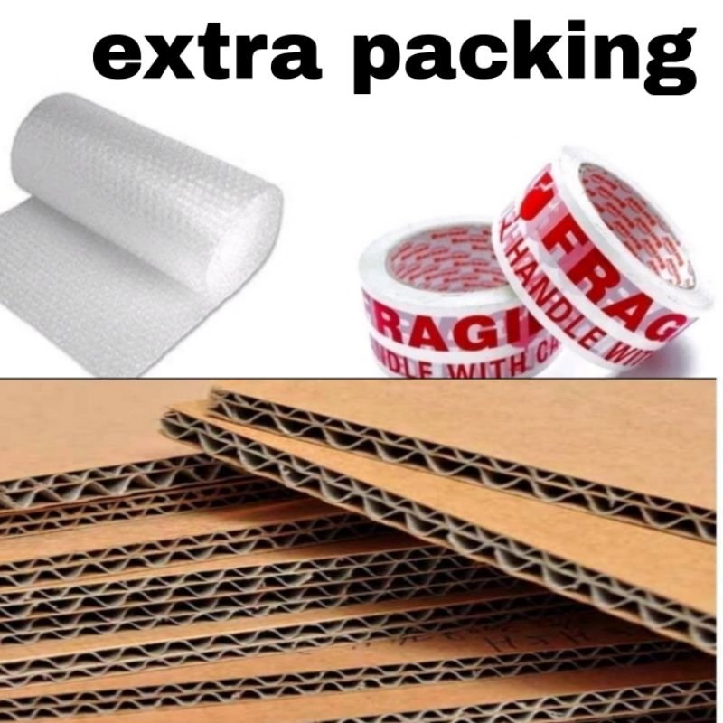 

extra packing agar barang tidak penyok