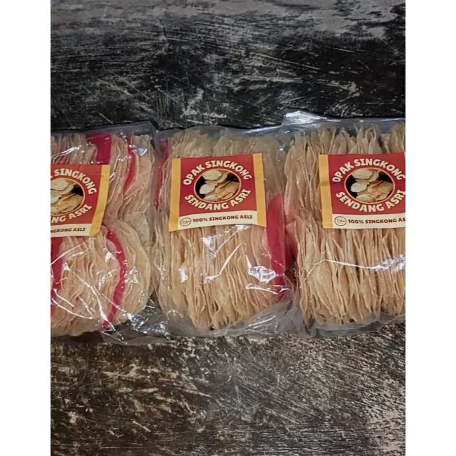 

Keripik Opak Singkong Mentah yang Siap Diolah