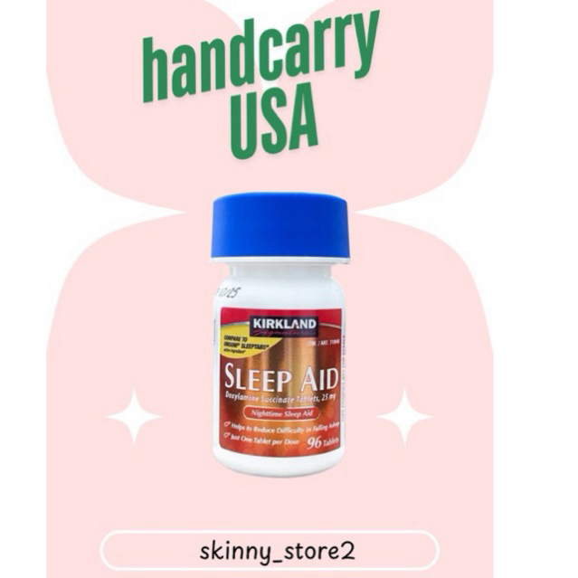 Kirkland Sleep Aid 96tablets (Import USA)