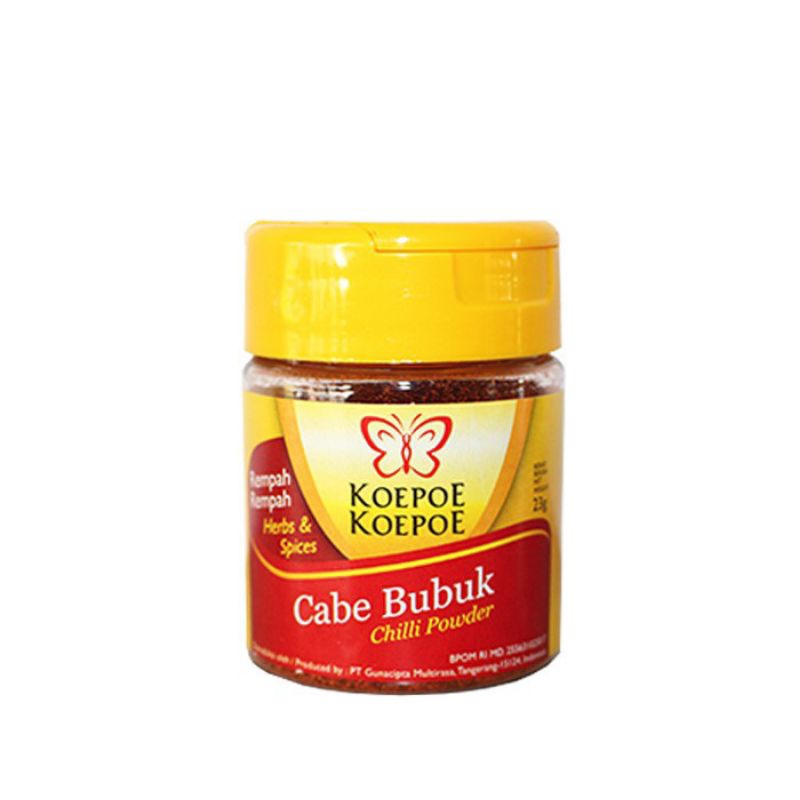 

Cabe Bubuk Koepoe Koepoe 23 gr