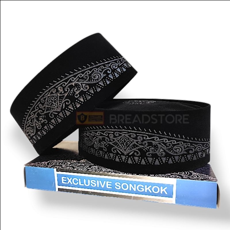 LIMITED EDITION PECI SONGKOK KOPIAH HITAM POLOS MOTIF BATIK HITAM EXCLUSIVE MURAH BERKUALITAS - PECI