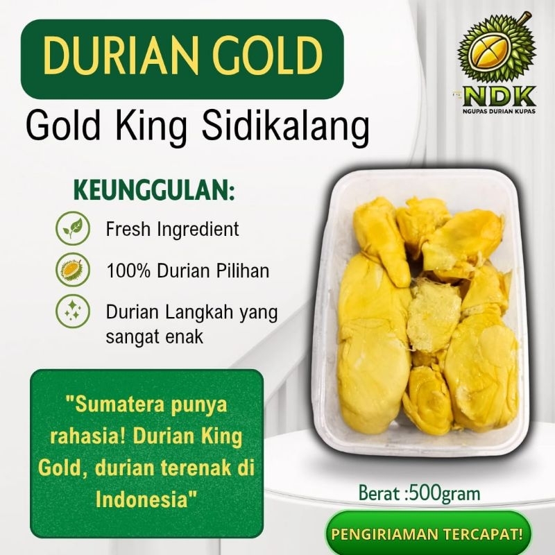 

Ngupas Durian Kupas Gold King Sidikalang