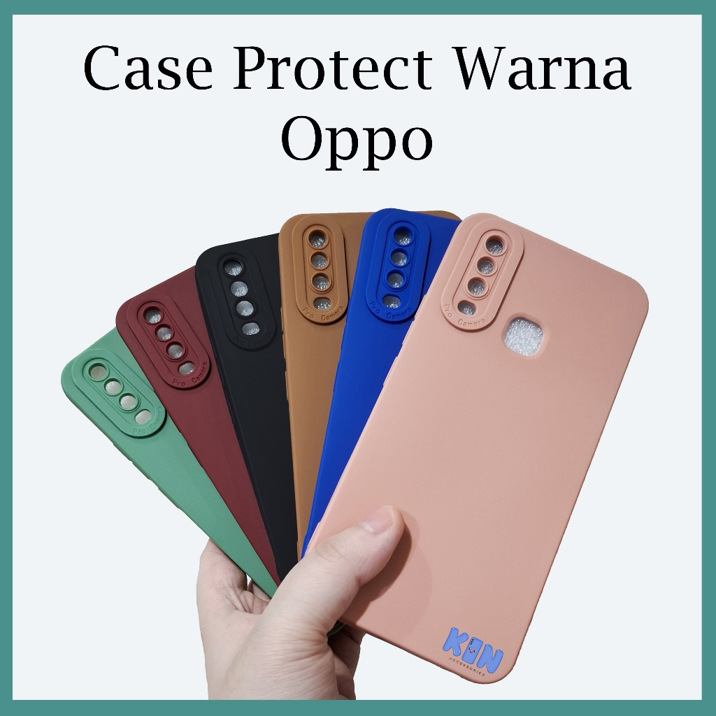 Candy Protect Case Oppo A31 A32 A33 A33w A36 A39 2020 Neo 7 9 A37 A37f Softcase Macaroon Silikon War